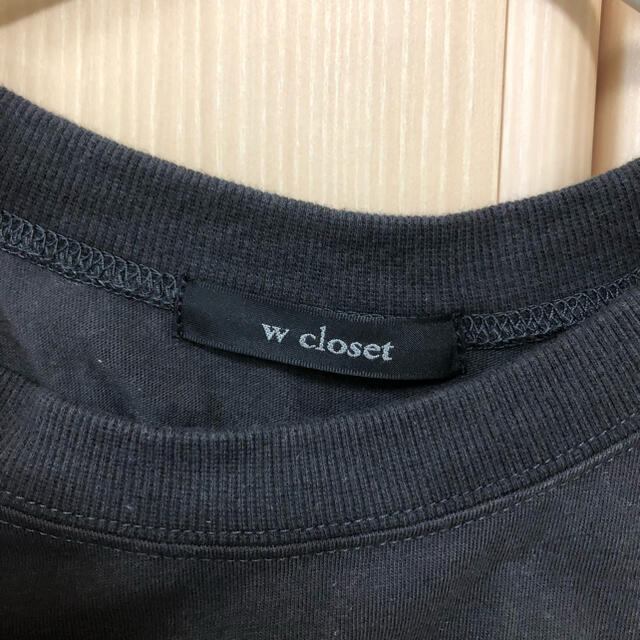 w closet(ダブルクローゼット)のwcloset ♡ トップス レディースのトップス(Tシャツ(半袖/袖なし))の商品写真