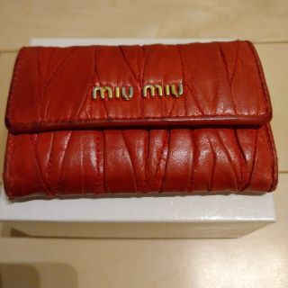 ミュウミュウ(miumiu)のミュウミュウ  6連キーケース(キーケース)