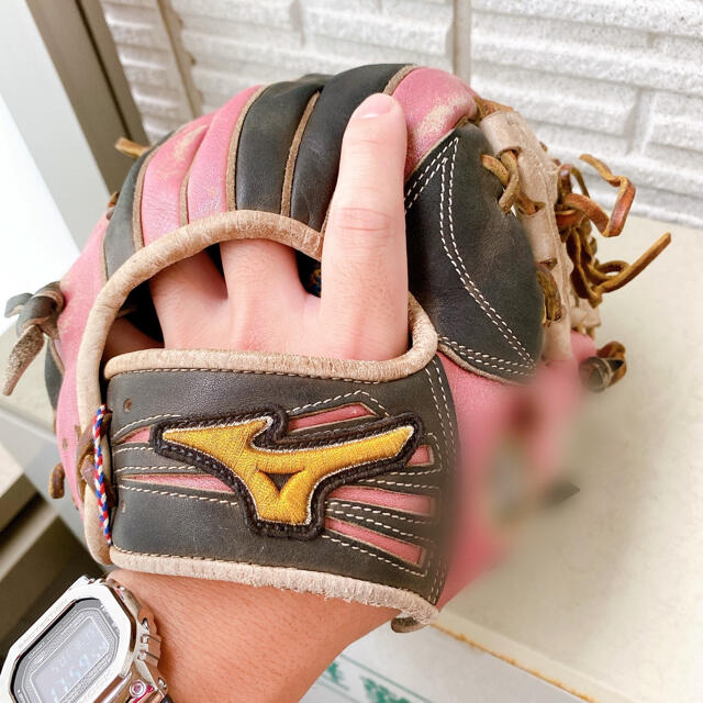 MIZUNO(ミズノ)のミズノプロ軟式オプションオーダーグラブ スポーツ/アウトドアの野球(グローブ)の商品写真