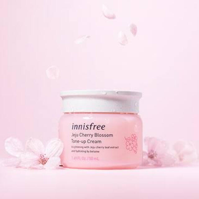 Innisfree(イニスフリー)のイニスフリー　チェリーブロッサム　トーンアップ　クリーム　UV コスメ/美容のベースメイク/化粧品(化粧下地)の商品写真