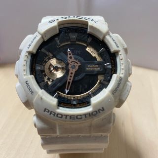 ジーショック(G-SHOCK)のG-SHOCK GA-110RG ホワイト(腕時計(デジタル))