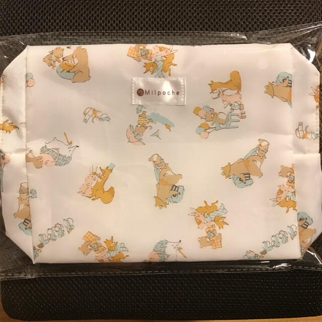 【新品】Milpoche おむつポーチ キッズ/ベビー/マタニティのおむつ/トイレ用品(ベビーおむつバッグ)の商品写真