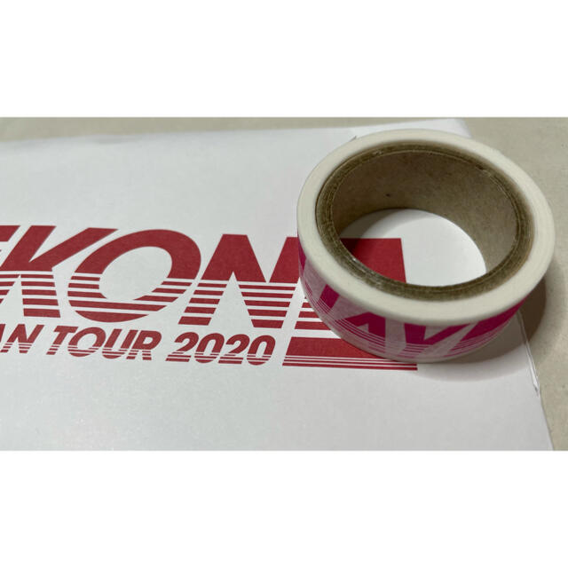 iKON(アイコン)のiKON マスキングテープ　JAY ジナン　グッズ　非売品 エンタメ/ホビーのタレントグッズ(アイドルグッズ)の商品写真