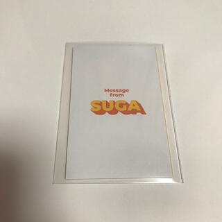 ボウダンショウネンダン(防弾少年団(BTS))のButter Message Card SUGA(アイドルグッズ)