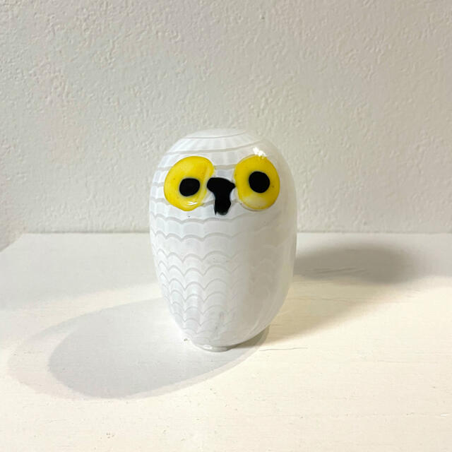 新品未使用●イッタラ バード 白フクロウ Northern Owl White