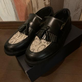 フレッドペリー(FRED PERRY)のフレッドペリー　ジョージコックス　コラボ　美品　早い者勝ち(スリッポン/モカシン)