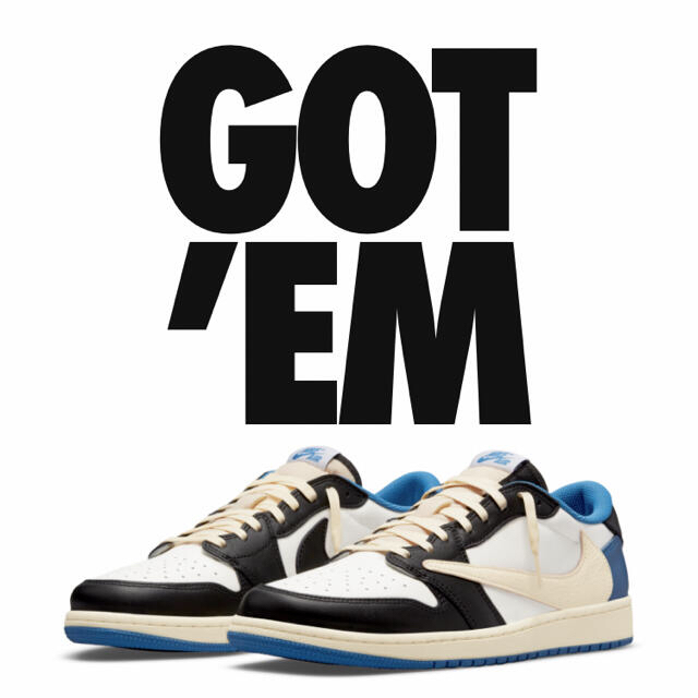 訳あり商品 - NIKE NIKE fragment Scott travis 1 Jordan air