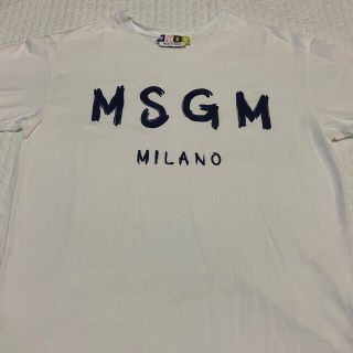 エムエスジイエム(MSGM)のMSGM ロゴTシャツ(Tシャツ(半袖/袖なし))