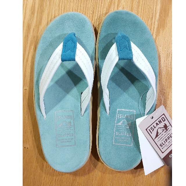 ISLAND SLIPPER(アイランドスリッパ)の【ISLAND SLIPPER】アイランドスリッパー×turquoiseコラボ メンズの靴/シューズ(サンダル)の商品写真