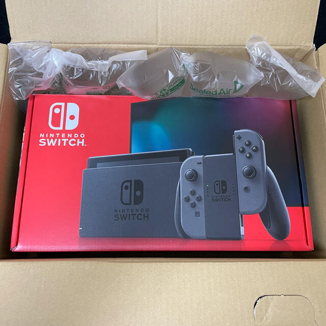 新品未開封】任天堂 スイッチ Nintendo Switch 本体 グレー 新品未開封】任天堂 スイッチ Nintendo Switch 本体 グレー