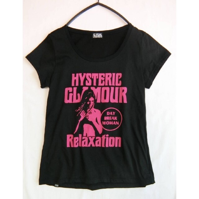 HYSTERIC GLAMOUR(ヒステリックグラマー)のHYSTERIC GLAMOUR　GirlプリントＴシャツ レディースのトップス(Tシャツ(半袖/袖なし))の商品写真