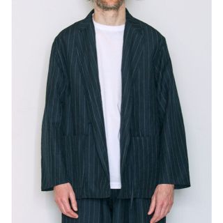 COMOLI - COMOLI ジャケット/ストライプ/18AW/ラミージャケットの通販