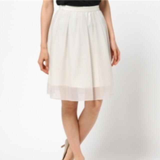 PROPORTION BODY DRESSING(プロポーションボディドレッシング)のプロポーションボディドレッシング　オーガンジースカート　ミッシュマッシュ レディースのスカート(ひざ丈スカート)の商品写真