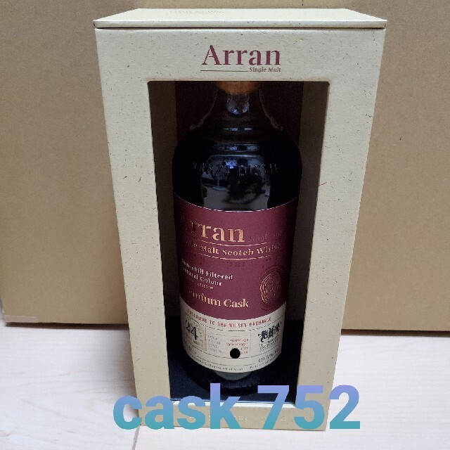 日本未発売　アラン　24年　TWE限定　CASK 752 arran