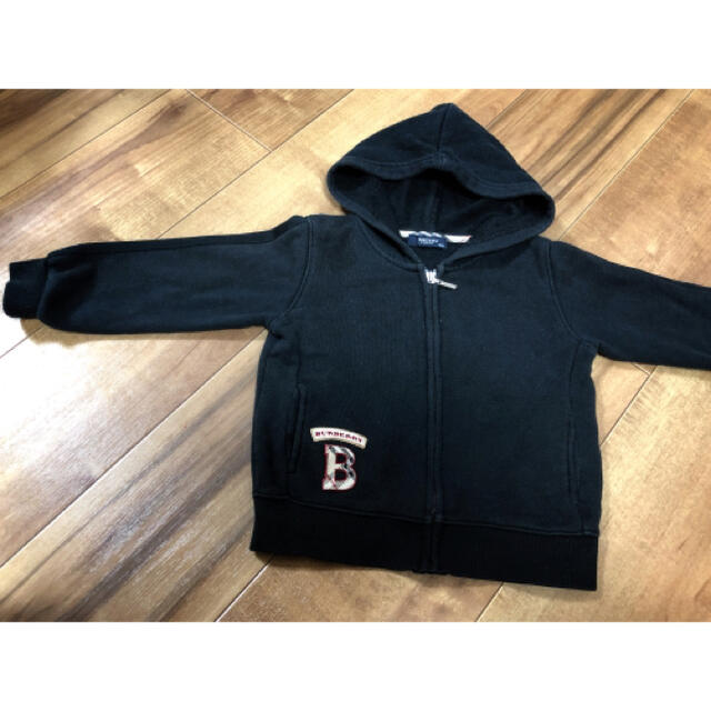 BURBERRY(バーバリー)の【最終値下げ早い者勝ち】BURBERRY パーカー 90cm キッズ/ベビー/マタニティのキッズ服男の子用(90cm~)(ジャケット/上着)の商品写真