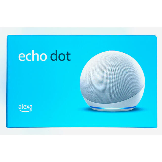 ECHO(エコー)の未開封 Echo dot 第4世代 スマートスピーカー with Alexa スマホ/家電/カメラのオーディオ機器(スピーカー)の商品写真