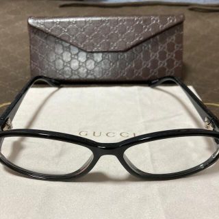 グッチ(Gucci)のGUCCI伊達メガネ(サングラス/メガネ)