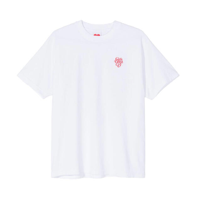 GDC(ジーディーシー)のGirls Don't Cry Logo tee white Lサイズ メンズのトップス(Tシャツ/カットソー(半袖/袖なし))の商品写真