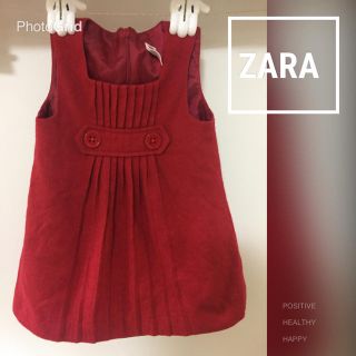 ザラ(ZARA)のZARAプリーツワンピ12〜18M(ワンピース)