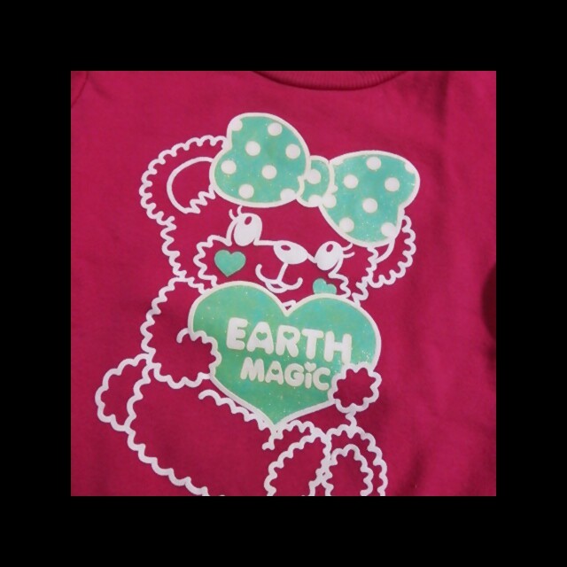 EARTHMAGIC(アースマジック)のEARTH♡トレーナー キッズ/ベビー/マタニティのキッズ服女の子用(90cm~)(その他)の商品写真