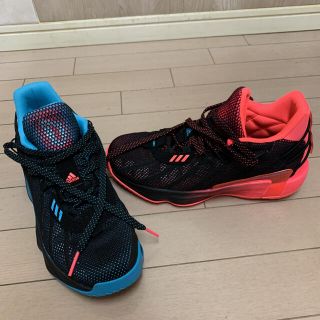 アディダス(adidas)のadidas アディダス　DAME7 デイム7 NBAリラード　バスケ　バッシュ(スニーカー)