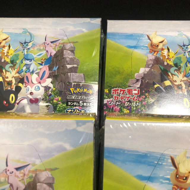 ポケモン(ポケモン)のポケモンカード 拡張パック イーブイヒーローズ 8box 新品 シュリンク付き エンタメ/ホビーのトレーディングカード(Box/デッキ/パック)の商品写真