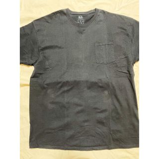 ヘインズ(Hanes)の90's フルーツオブザルーム 半袖Tシャツ 3XL 黒　胸ポケ(Tシャツ/カットソー(半袖/袖なし))