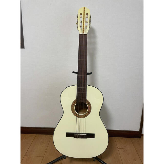 アカギ Akagi アコースティックギター NO.70 クラシックギター 白系