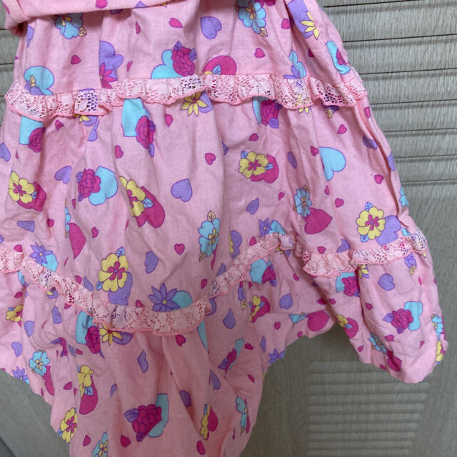 Barbie(バービー)のBarbie レトロ　ヴィンテージワンピース　110 こども キッズ/ベビー/マタニティのキッズ服女の子用(90cm~)(ワンピース)の商品写真