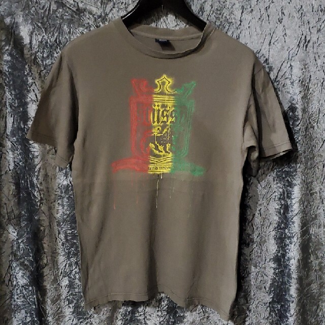 STUSSY(ステューシー)のSTUSSY　ラスタカラー　Tシャツ　激レア メンズのトップス(Tシャツ/カットソー(半袖/袖なし))の商品写真