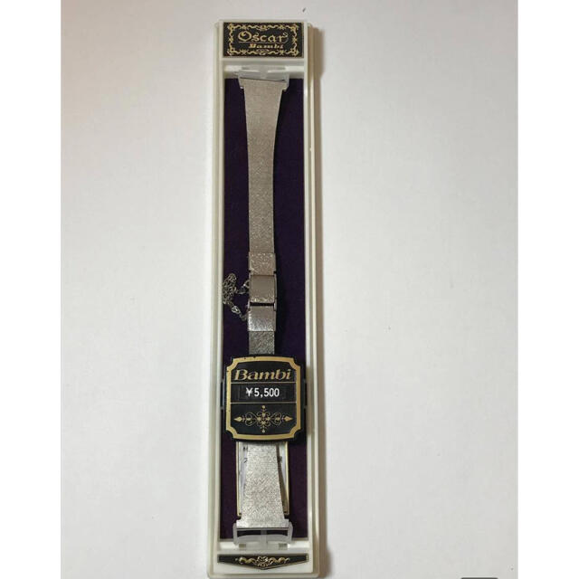 時計107 　BAMBI SCAR金属　超高級バンド 17.2ｍｍ　ステレンス鋼 メンズの時計(金属ベルト)の商品写真
