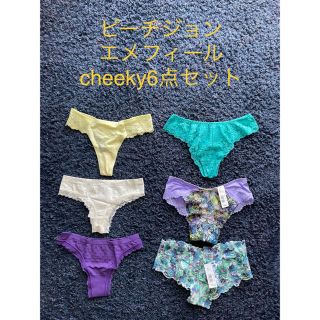 ピーチジョン(PEACH JOHN)の🌟ピーチジョン、エメフィールcheeky6点セット(ショーツ)