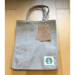 スターバックスコーヒー(Starbucks Coffee)のSTARBUCKS コットン ショッパーバッグ ミックスグレー (トートバッグ)