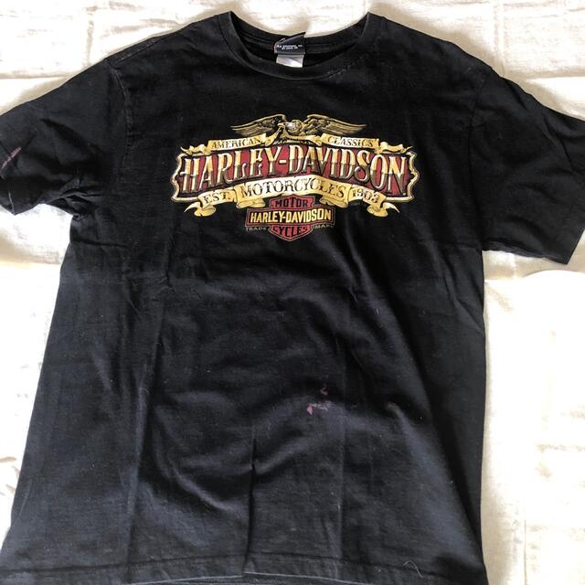 Harley Davidson(ハーレーダビッドソン)の最終処分！メンズ　Tシャツ　黒　ハーレーダビッドソン メンズのトップス(Tシャツ/カットソー(半袖/袖なし))の商品写真