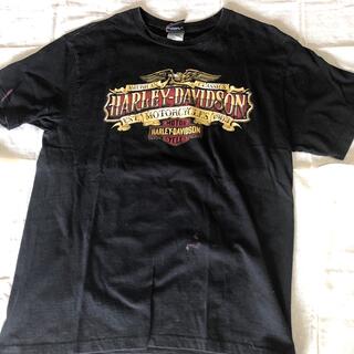 ハーレーダビッドソン(Harley Davidson)の最終処分！メンズ　Tシャツ　黒　ハーレーダビッドソン(Tシャツ/カットソー(半袖/袖なし))