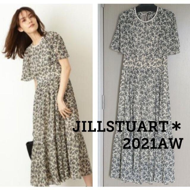 JILLSTUART(ジルスチュアート)のジルスチュアート＊シアフローレッツワンピース＊新品＊2021AW レディースのワンピース(ロングワンピース/マキシワンピース)の商品写真