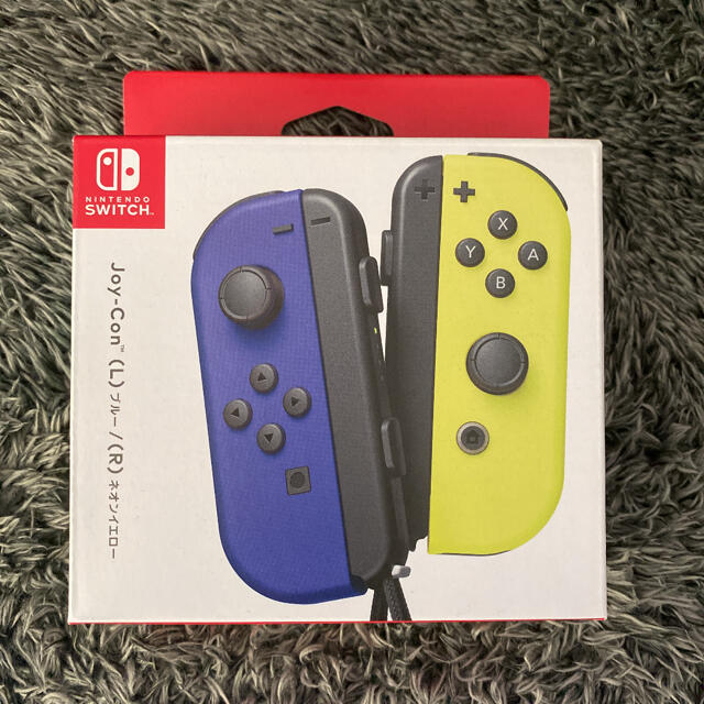 Switch ジョイコン Joy-Con ブルー/ネオンイエロー