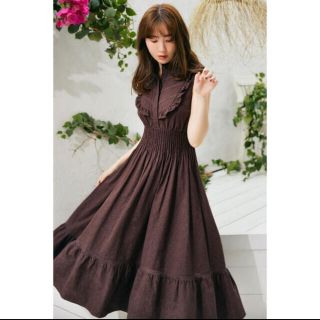 herlipto Paisley Cotton Lace Long Dress(ロングワンピース/マキシワンピース)