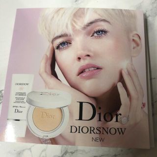 クリスチャンディオール(Christian Dior)のDIOR SNOW ☆サンプル2点セット　値下げ(サンプル/トライアルキット)