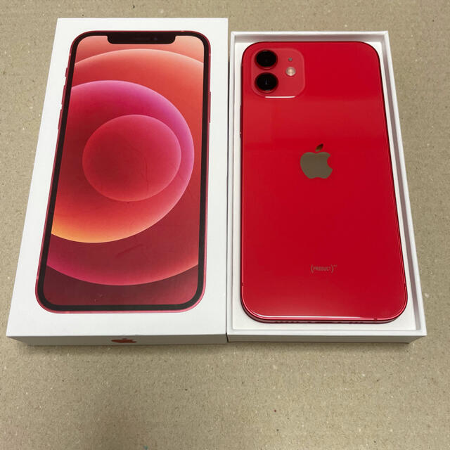 iPhone 12 64GB （PRODUCT） RED SIMフリー64GBSIM情報