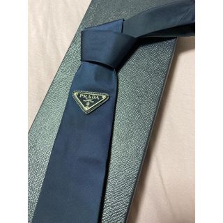 PRADA - プラダ PRADA ギャバジン ネクタイの通販|ラクマ