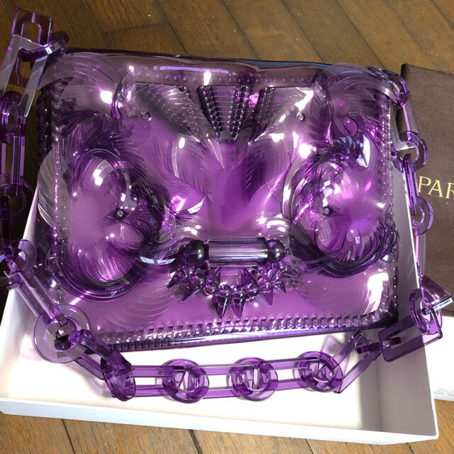 mame(マメ)のmame kurogouchi purple large bag ※特記事項有 レディースのバッグ(ショルダーバッグ)の商品写真