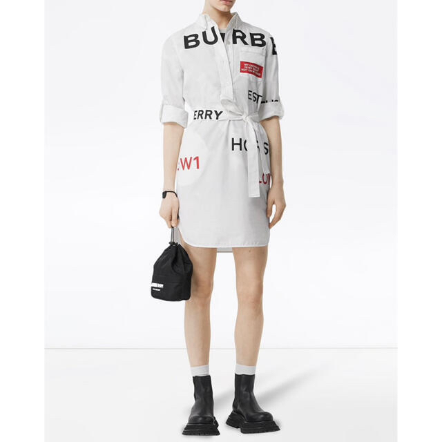 BURBERRY(バーバリー)のお値下げしました！　Burberry フェリープリント　シャツドレス レディースのワンピース(ひざ丈ワンピース)の商品写真