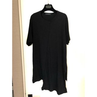 ヨウジヤマモト(Yohji Yamamoto)の【クーポン❣️】ヨージヤマモト アシメトリーロングカットソー(Tシャツ/カットソー(半袖/袖なし))