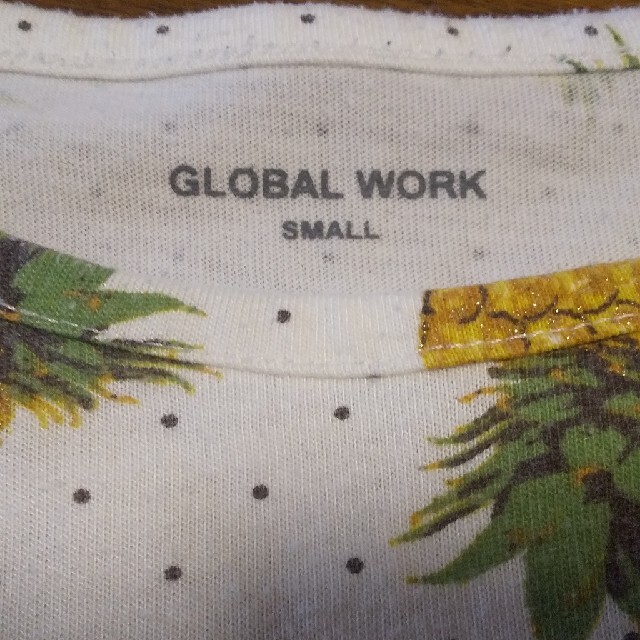 GLOBAL WORK(グローバルワーク)のGLOBAL WORK ワンピ パイン柄90～100　女の子 キッズ/ベビー/マタニティのキッズ服女の子用(90cm~)(ワンピース)の商品写真