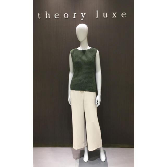 Theory luxe 20ss ペーパーリネンサマーニット