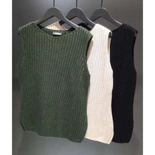 セオリーリュクス(Theory luxe)のTheory luxe 20ss ペーパーリネンサマーニット(カットソー(半袖/袖なし))