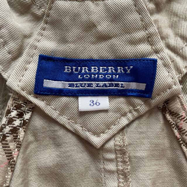 BURBERRY BLUE LABEL(バーバリーブルーレーベル)のバーバリー　サロペット レディースのパンツ(サロペット/オーバーオール)の商品写真