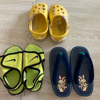 ナイキ(NIKE)の子供靴　3足セット(サンダル)