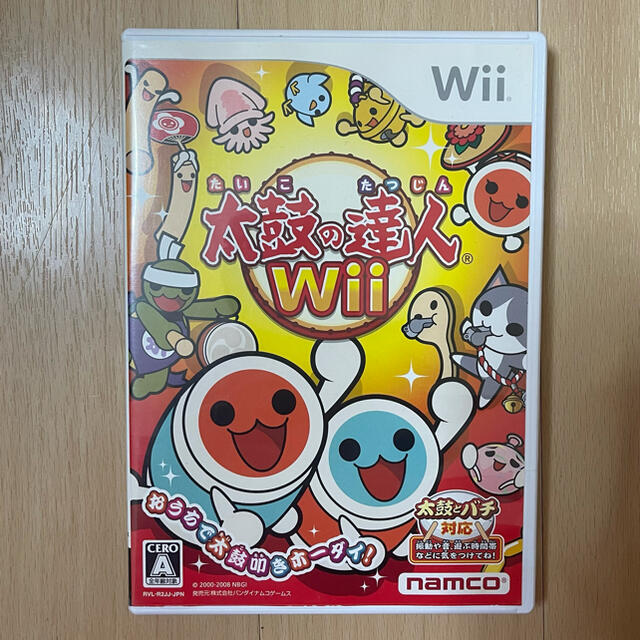 Wii(ウィー)の太鼓の達人 wiiソフト エンタメ/ホビーのゲームソフト/ゲーム機本体(家庭用ゲームソフト)の商品写真